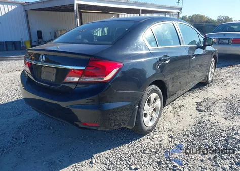 2014 Honda Civic Lx from USA, damaged, VIN 19XFB2F52EE081486